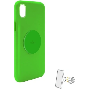 Etui magnetyczne PURO ICON+ Cover Apple iPhone XR (fluo zielony)