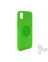 Etui magnetické PURO ICON+ Cover Apple iPhone XR (fluo zelené)