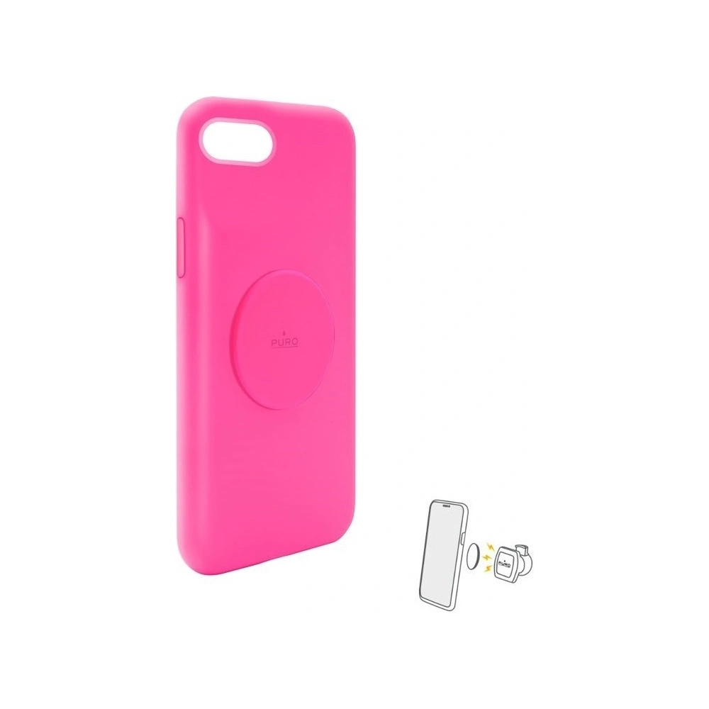 Wholesale PURO ICON+ Cover Apple iPhone SE 2022/SE 2020/8/7/6s/6 (fluo fuchsia) - PUR306FCS - {ean13} - Hurt