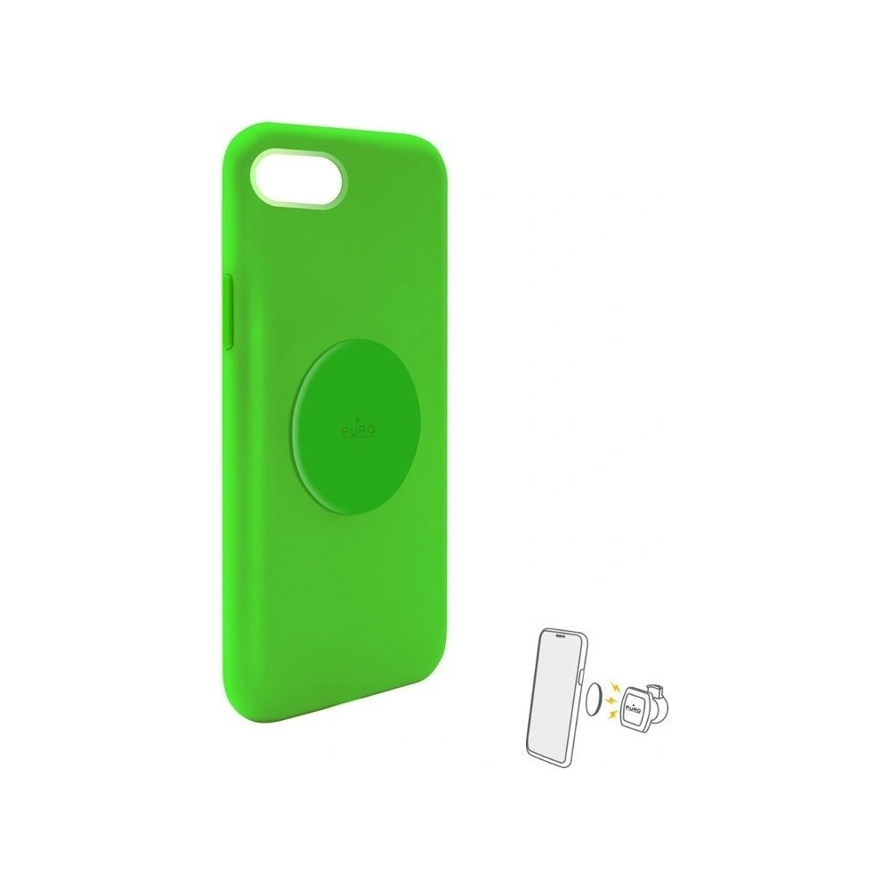 Wholesale PURO ICON+ Cover Apple iPhone SE 2022/SE 2020/8/7/6s/6 (fluo green) - PUR307GRN - {ean13} - Hurt