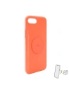 Magnetische PURO ICON+ Cover Apple iPhone SE 2022/SE 2020/8/7/6s/6 (fluoreszierendes Orange)