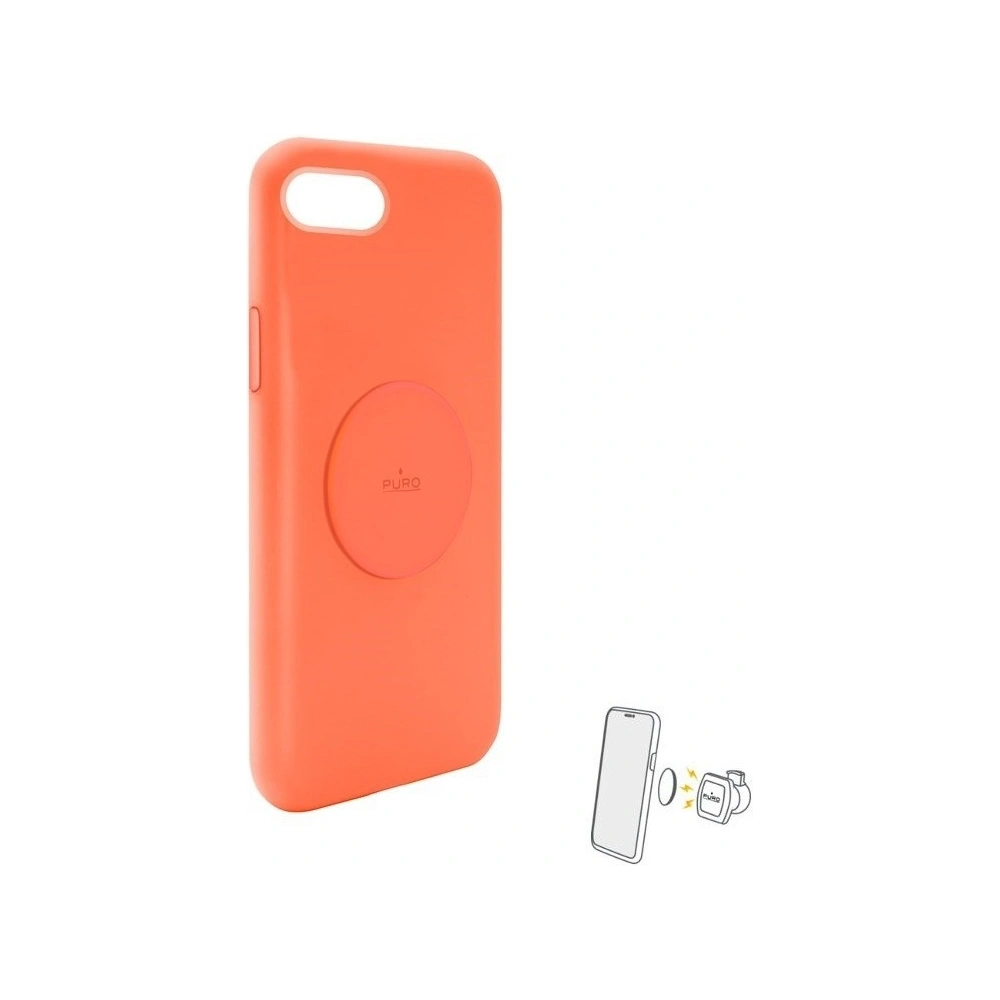 Wholesale PURO ICON+ Cover Apple iPhone SE 2022/SE 2020/8/7/6s/6 (fluo orange) - PUR308ORG - {ean13} - Hurt