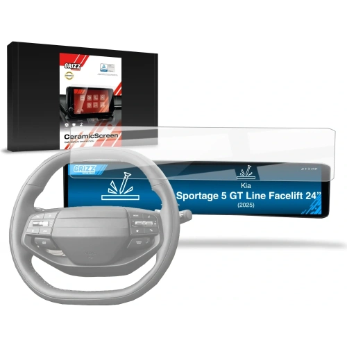 Folia ceramiczna GrizzGlass CarDisplay Protection do Kia Sportage 5 GT Line Facelift 24" (2025)