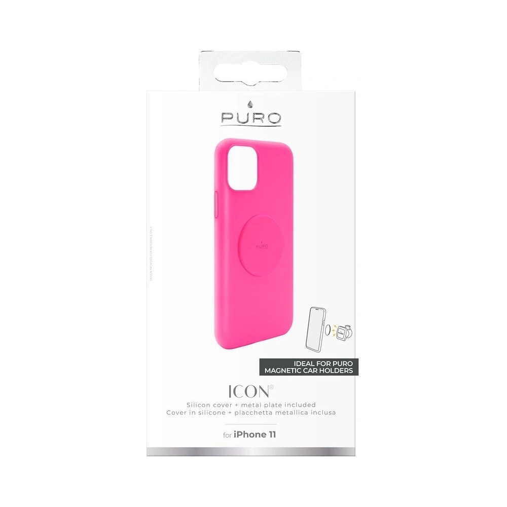 Hurtownia GSM - Etui magnetické PURO ICON+ Cover Apple iPhone 11 (fluo fuchsie) - PUR310FCS - {ean13} - Hurt