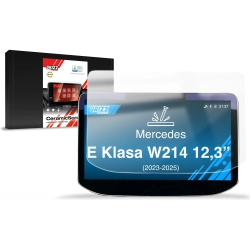 Folia ceramiczna GrizzGlass CarDisplay Protection do Mercedes E Klasa W214 Widescreen (2023-2025)