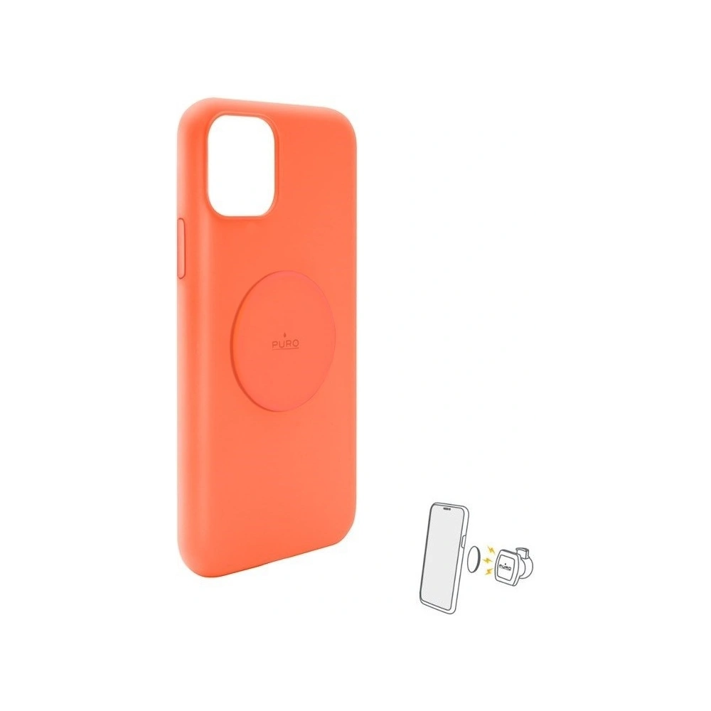 Hurtownia GSM - Etui magnetické PURO ICON+ Cover Apple iPhone 11 (fluo oranžová) - PUR312ORG - {ean13} - Hurt