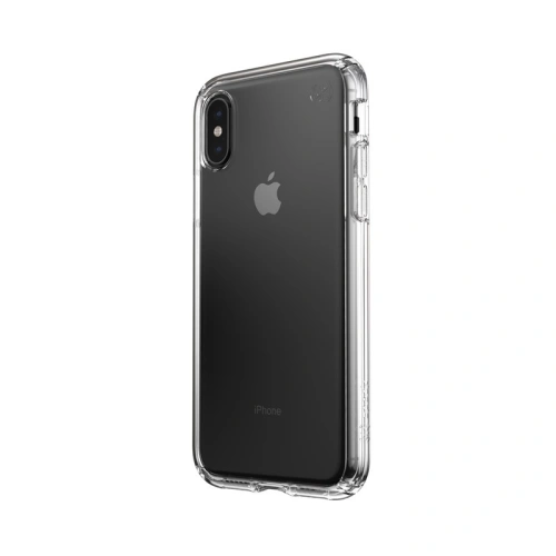 Etui Speck Presidio Perfect-Clear iPhone XS/X z powłoką MICROBAN Clear