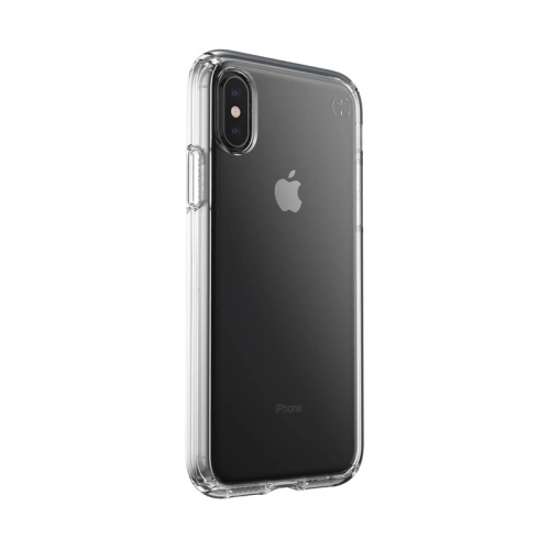 Etui Speck Presidio Perfect-Clear iPhone XS/X z powłoką MICROBAN Clear