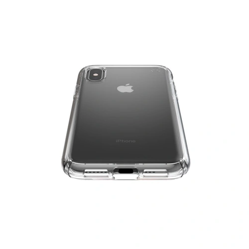 Etui Speck Presidio Perfect-Clear iPhone XS/X z powłoką MICROBAN Clear