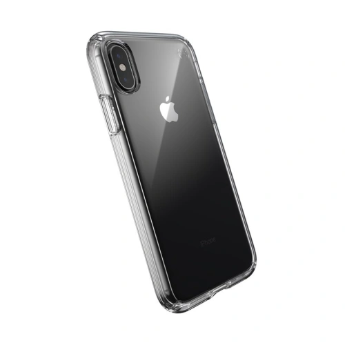 Etui Speck Presidio Perfect-Clear iPhone XS/X z powłoką MICROBAN Clear