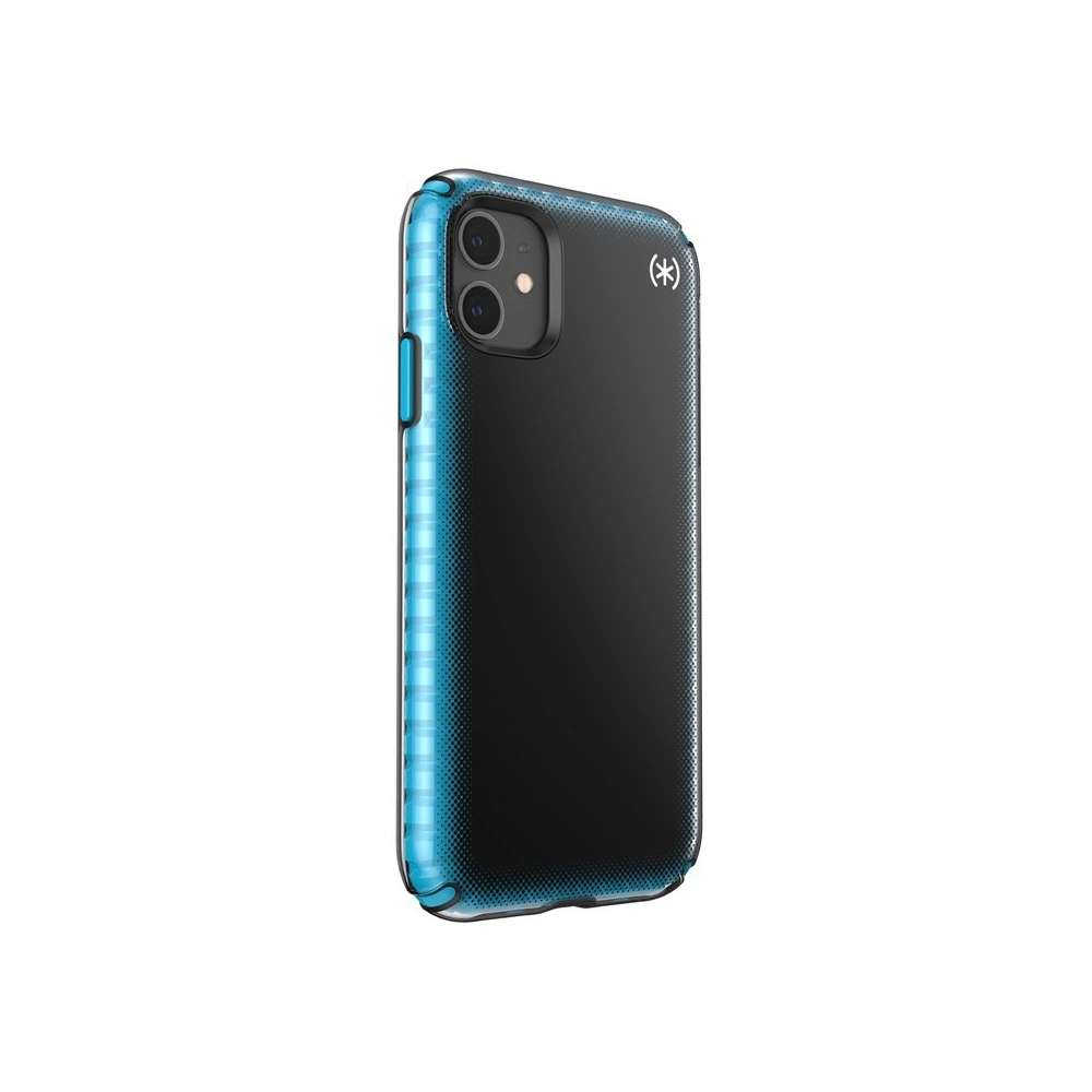 Hurtownia GSM - Etui Speck Presidio2 Armor Cloud Apple iPhone 11 s povrchovou úpravou MICROBAN (Černý Fade/Černý/Modrý) - SPK141BLKBLU - {ean13} - Hurt