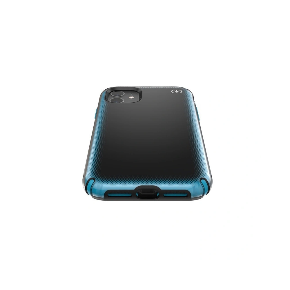 Hurtownia GSM - Etui Speck Presidio2 Armor Cloud Apple iPhone 11 s povrchovou úpravou MICROBAN (Černý Fade/Černý/Modrý) - SPK141BLKBLU - {ean13} - Hurt