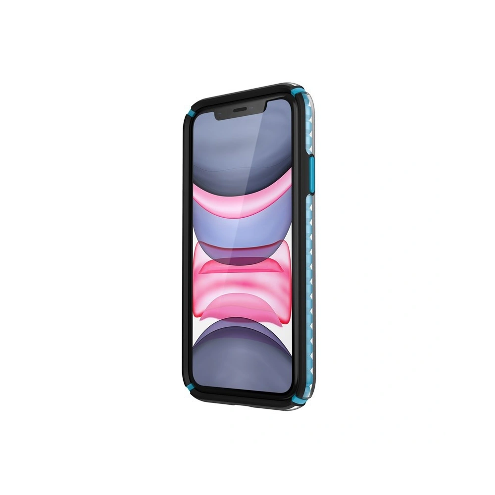 Hurtownia GSM - Etui Speck Presidio2 Armor Cloud Apple iPhone 11 s povrchovou úpravou MICROBAN (Černý Fade/Černý/Modrý) - SPK141BLKBLU - {ean13} - Hurt