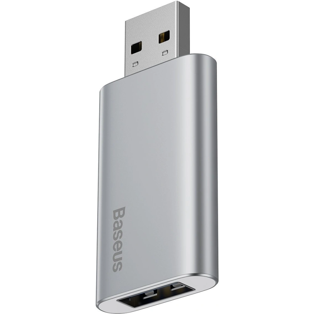 Wholesale Baseus USB Flash Drive 16GB with USB charger for laptop, computer and car (silver) - BSU1568SLV - {ean13} - Hurt