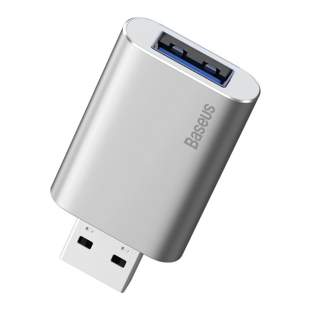 Wholesale Baseus USB Flash Drive 16GB with USB charger for laptop, computer and car (silver) - BSU1568SLV - {ean13} - Hurt