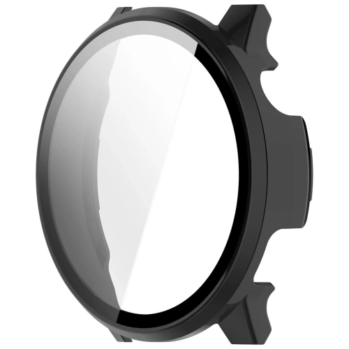 Etui ze szkłem do zegarka Bizon Case+Glass Watch do Garmin Venu 4 41mm czarne
