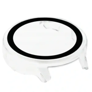 Etui ze szkłem do zegarka Bizon Case+Glass Watch do Garmin Venu 4 41mm przezroczyste