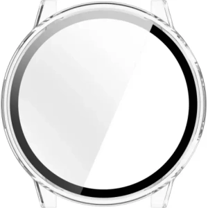 Etui ze szkłem do zegarka Bizon Case+Glass Watch do Garmin Venu 4 41mm przezroczyste