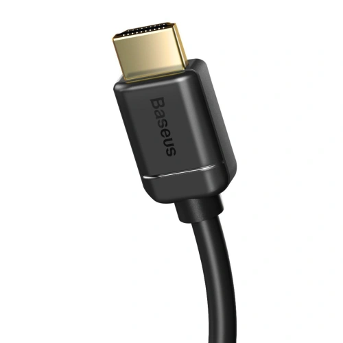 Kabel HDMI 2.0 Baseus, 4K 60Hz, 3D, HDR, 18Gbps, 2m (czarny)