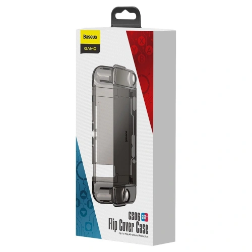 Etui 360° Baseus GS06 do konsoli Nintendo Switch (czarne)