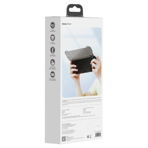 Etui 360° Baseus GS06 do konsoli Nintendo Switch (czarne)