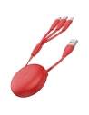 Wholesale Baseus Let's go Little Reunion One-Way Stretchable Data Cable USB For Lightning / USB-C / micro USB 3A 0.85m (red) - BSU1586RED - {ean13} - Hurt