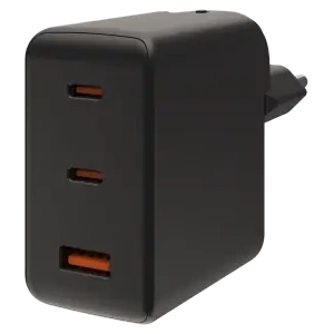 Ładowarka sieciowa UAG Urban Armor Gear SRGE Charger 100W USB-A, 2xUSB-C, wtyczki EU, UK, US w zestawie (black)