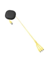 Hurtownia GSM - Skládací USB kabel 3w1 Baseus Let\'s go Little Reunion, Lightning / USB-C / micro USB, 3A, 0,85m (žluto-šedý) - BSU1588YELGRY - {ean13} - Hurt