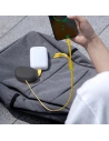 Hurtownia GSM - Skládací USB kabel 3w1 Baseus Let\'s go Little Reunion, Lightning / USB-C / micro USB, 3A, 0,85m (žluto-šedý) - BSU1588YELGRY - {ean13} - Hurt