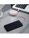 Wholesale Baseus Let's go Little Reunion One-Way Stretchable Data Cable USB For USB-C, 2A, 1m (white+pink) - BSU1589WHTPNK - {ean13} - Hurt