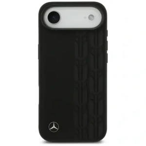 Etui Mercedes Leather Laurel Leaves MagSafe do Apple iPhone Air czarny