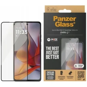 Szkło hartowane PanzerGlass do Motorola Moto G75 5G Screen Protection Ultra-Wide Fit