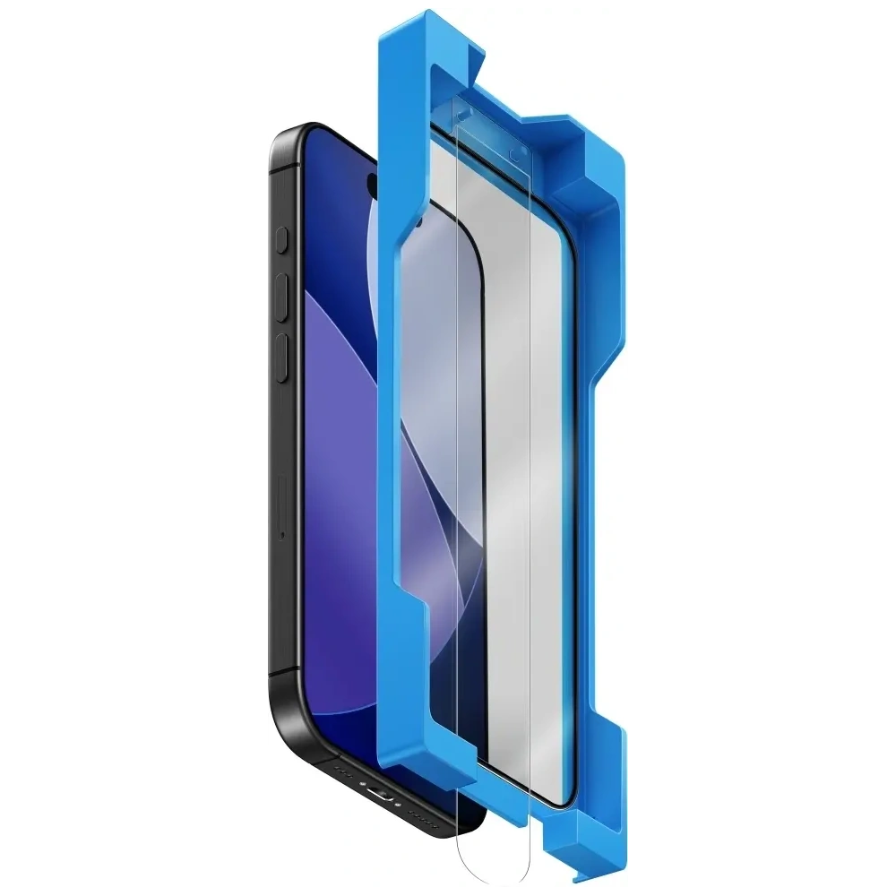 Szkło hartowane UNIQ Optix Exofit Vivid do Apple iPhone 17 Pro Max z aplikatorem