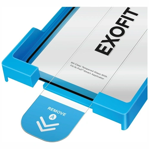 Szkło hartowane UNIQ Optix Exofit Vivid do Apple iPhone 17 Pro Max z aplikatorem