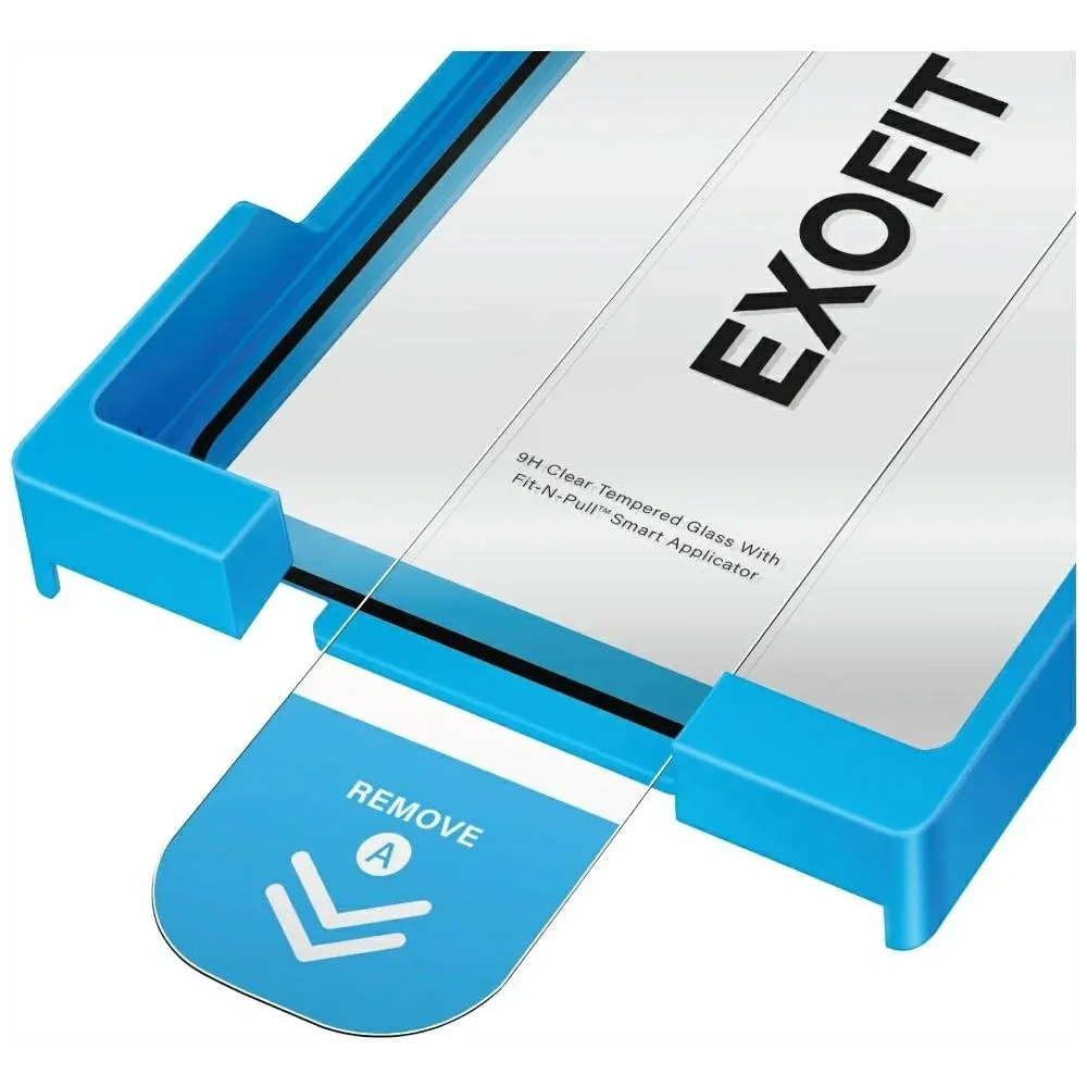 Szkło hartowane UNIQ Optix Exofit Vivid do Apple iPhone 17 Pro z aplikatorem