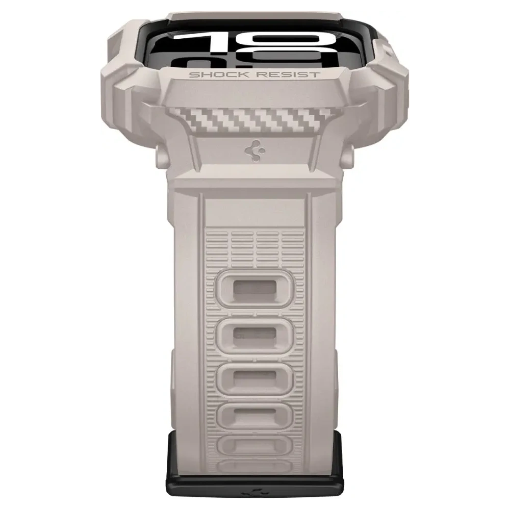 Pasek Spigen Rugged Armor Pro V2 do Apple Watch 10 / 11 42mm Dune Beige