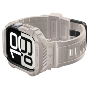 Pasek Spigen Rugged Armor Pro V2 do Apple Watch 10 / 11 42mm Dune Beige