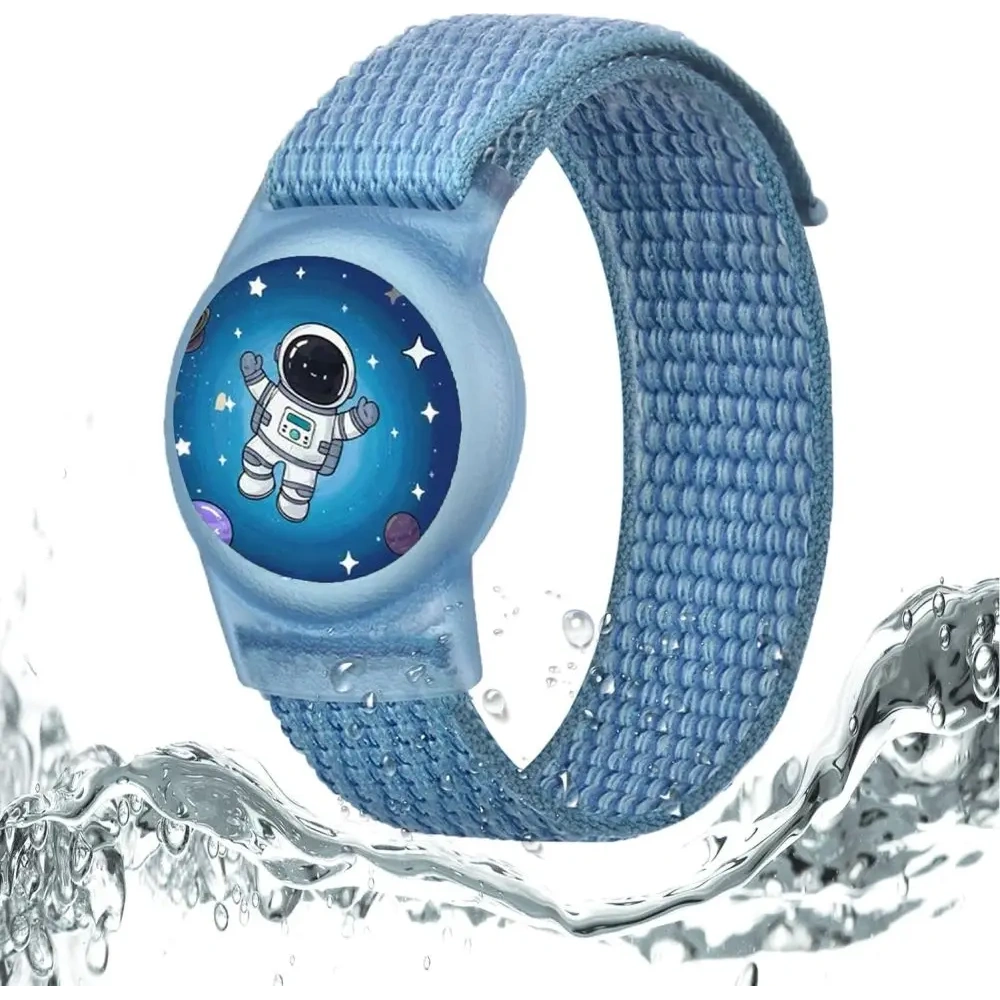 Pasek Tech-Protect Nylon For Kids do Apple AirTag 1 / 2 Astronaut