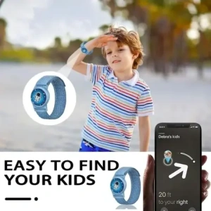 Pasek Tech-Protect Nylon For Kids do Apple AirTag 1 / 2 Astronaut
