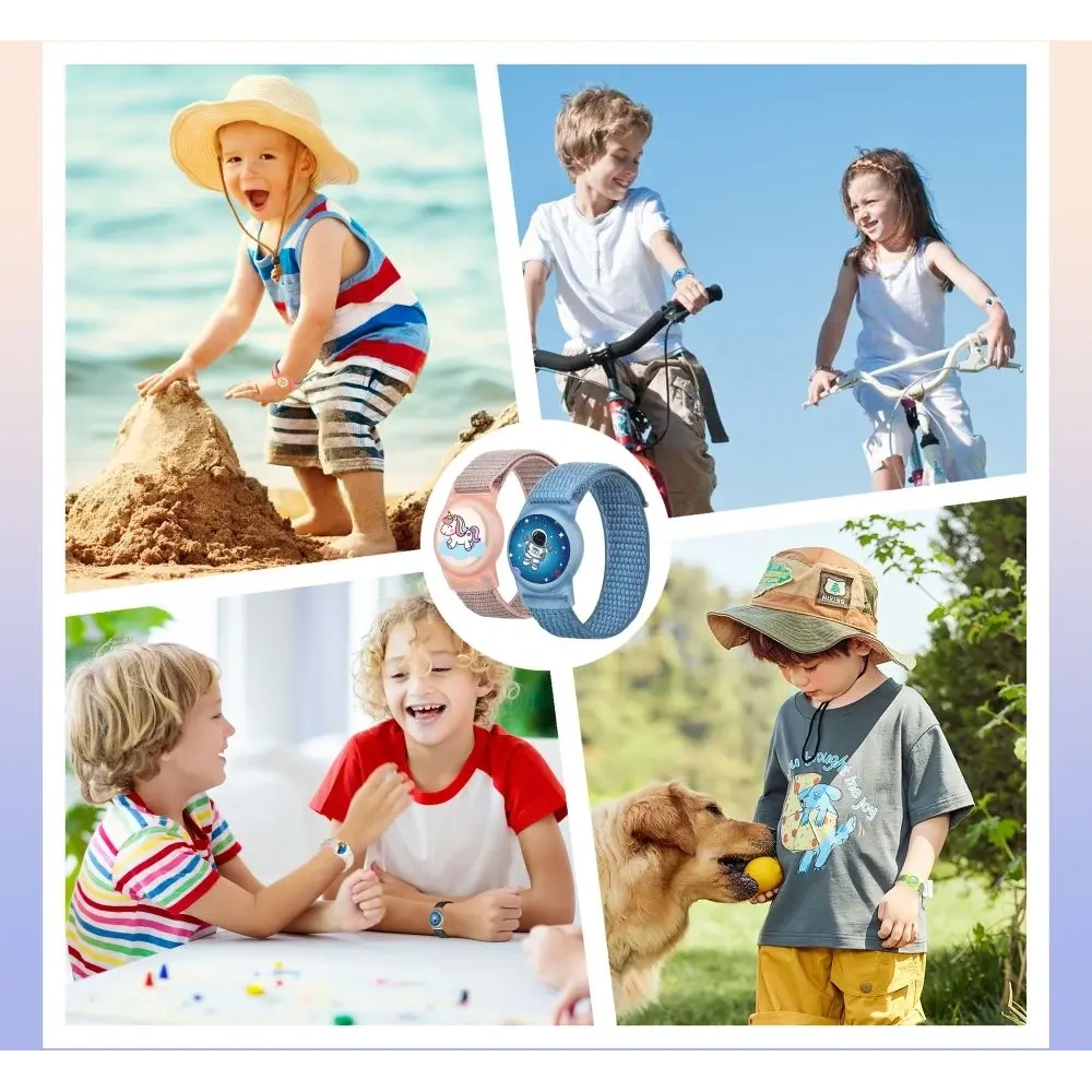 Pasek Tech-Protect Nylon For Kids do Apple AirTag 1 / 2 Magic Pony