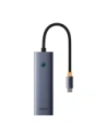 Hub 4w1 Baseus UltraJoy USB-C / 4xUSB-A 3.0 (szary)