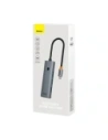 Hub 4w1 Baseus UltraJoy USB-C / 4xUSB-A 3.0 (szary)