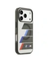 Etui BMW M IML Metal Buttons Tricolor Lines MagSafe do Apple iPhone 17 Pro Max antracyt