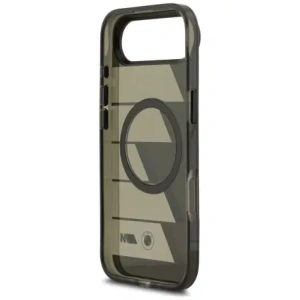 Etui BMW M IML Metal Buttons Tricolor Lines MagSafe do Apple iPhone Air antracyt