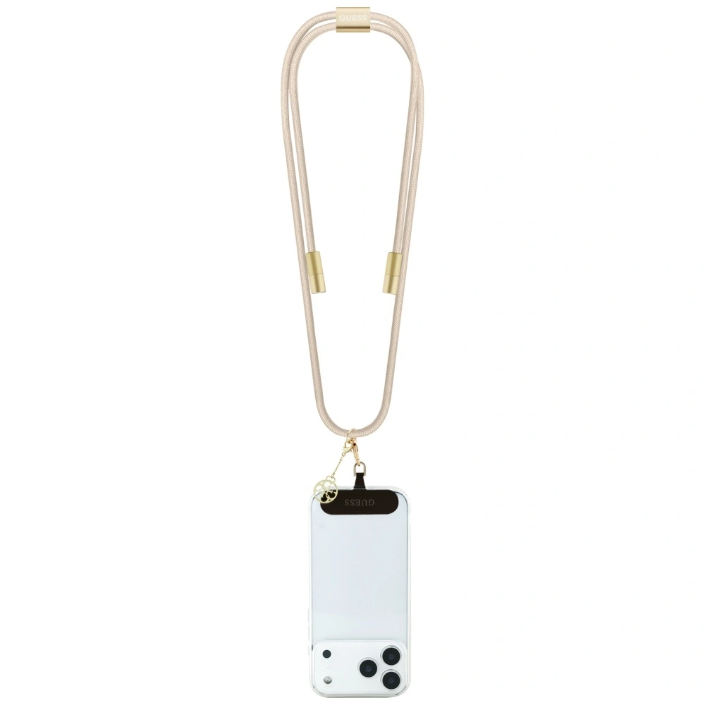 Guess CBDY 4G Charm USB-C / USB-C Cable 150cm beige