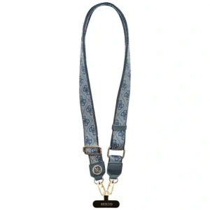 Uniwersalna smycz Guess Universal CBDY 4G Tether Patch Strass Metal Logo niebieski