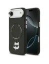 Etui Karl Lagerfeld Choupette Pin MagSafe do Apple iPhone Air czarny