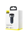 Hurtownia GSM - Autonabíječka Baseus Particular Digital Display s displejem, USB + USB-C, QC3.0+PD, 5A, 65W (stříbrná) - BSU1596SLV - {ean13} - Hurt