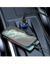 Wholesale Baseus Particular Digital Display QC+PPS Dual Quick Charger Car Charger 65W Gray - BSU1597GRY - {ean13} - Hurt