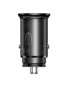 Hurtownia GSM - Auto nabíječka Baseus Circular Metal, QC 4.0 + PD 3.0, VOOC, SCP, AFC, MTK PE, 30W (černá) - BSU1598BLK - {ean13} - Hurt